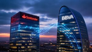 Santander y BBVA aceleran su carrera por la inteligencia artificial bancaria