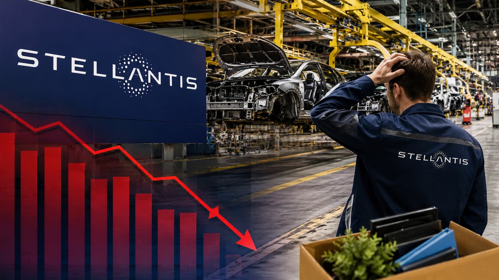 Stellantis gana un 78% menos en España