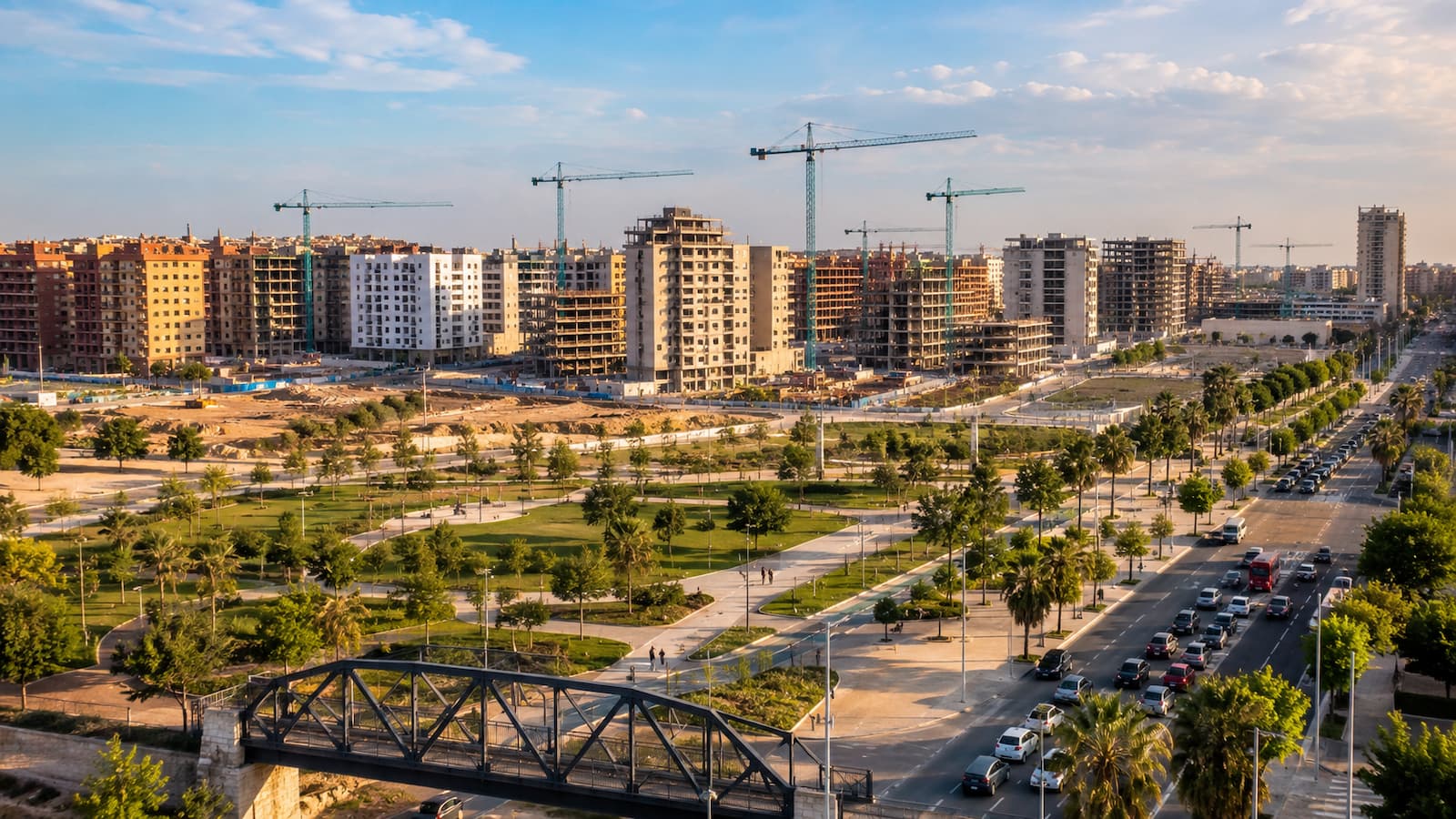 Sur de València sumará 8.300 viviendas y 20.400 vehículos adicionales
