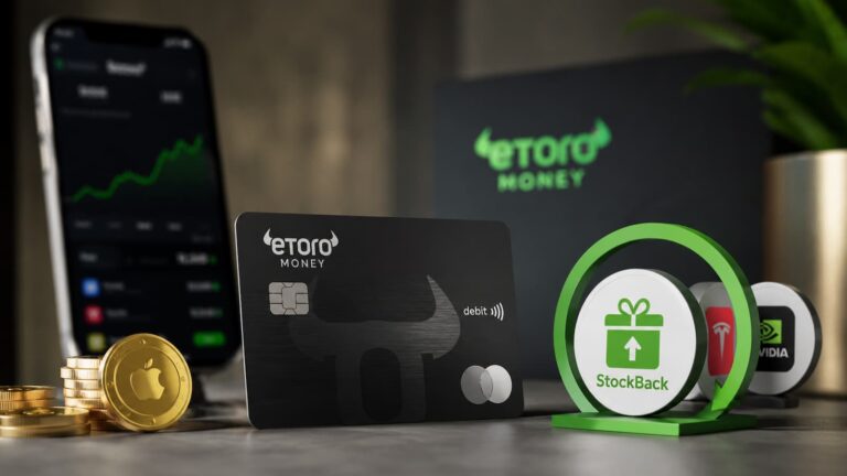 Tarjeta eToro Money y promoción StockBack en acciones
