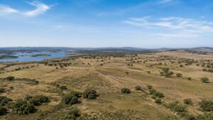 Terrenos rurales en Alcántara donde se tramita el proyecto solar FV Tagus