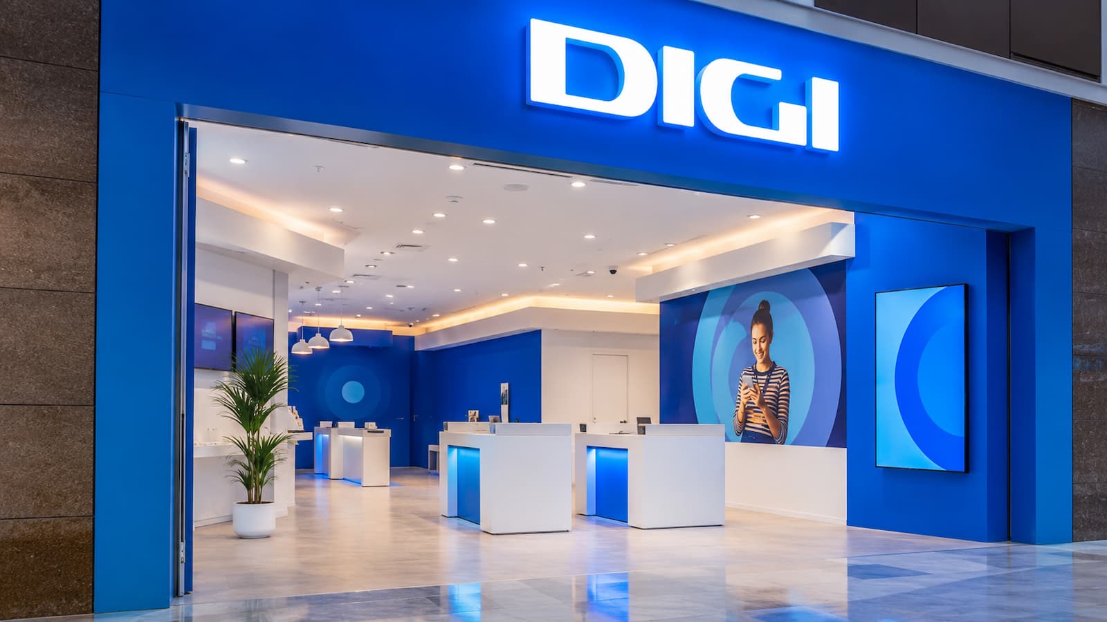 Tienda de Digi en España antes de su salida a Bolsa.