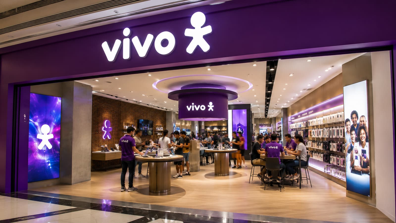 Tienda de Vivo en Brasil filial clave para Telefónica.