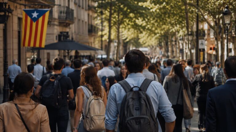 Trabajadores en Cataluña ante la presión de salarios alquiler y consumo.