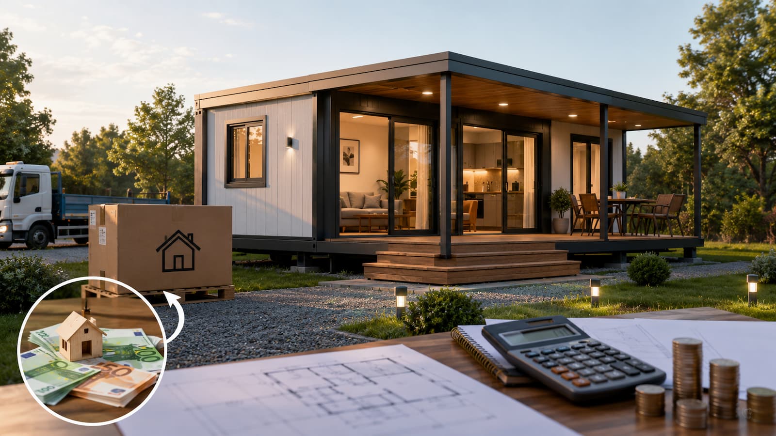 Una casa prefabricada se anunció en Amazon por 7.253 euros