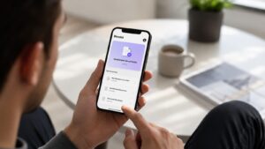 Usuario revisando en la app de Revolut los documentos de inversión actualizados