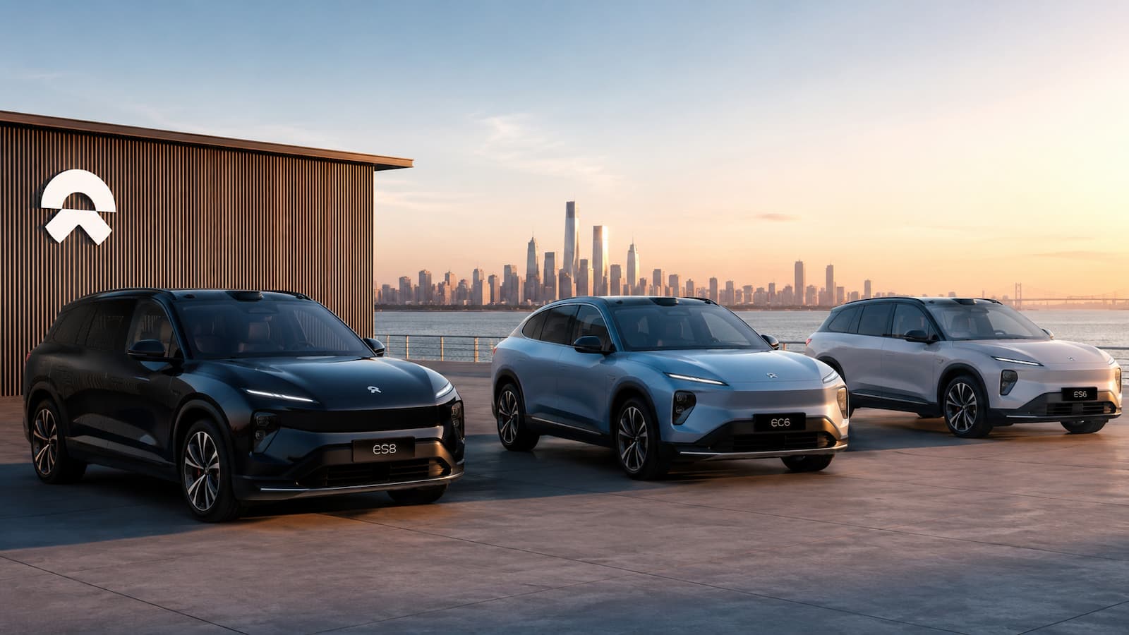 Vehículos eléctricos de Nio compañía china cotizada en Wall Street