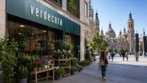 Verdecora prepara su llegada urbana al centro de Zaragoza.