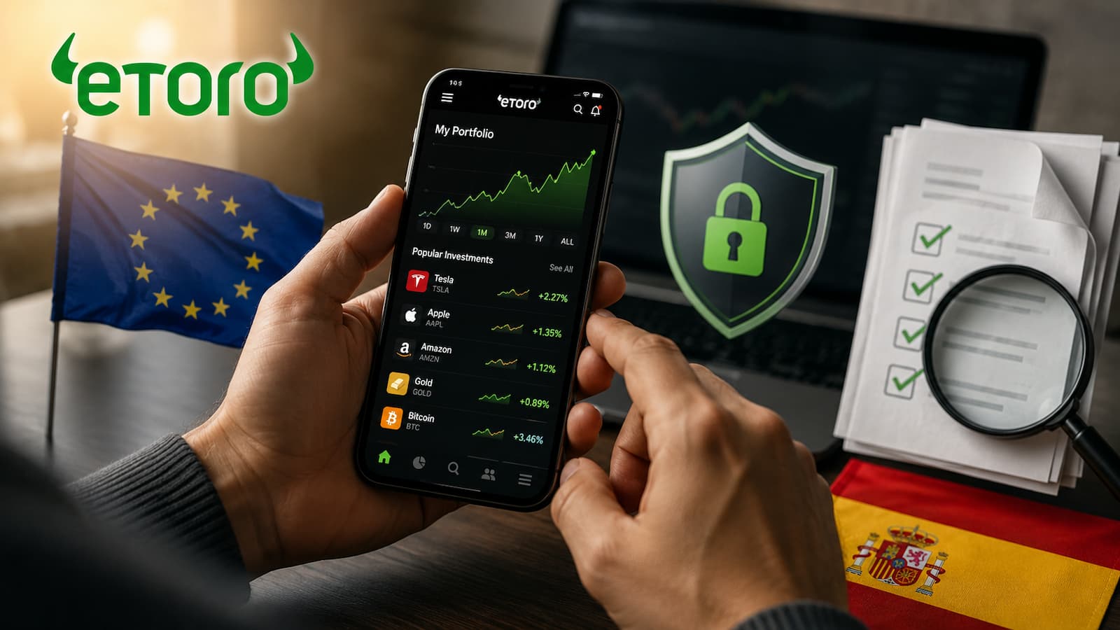 eToro ha actualizado sus condiciones para europeos