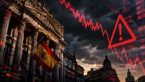11,3% de cotizadas españolas presenta síntomas de estrés financiero