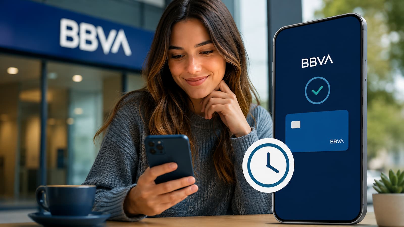 Abrir una cuenta en BBVA no implica siempre el mismo plazo de activación.