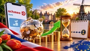 Achmea Bank aparece ahora en Raisin con depósitos de hasta el 3,55% TAE.