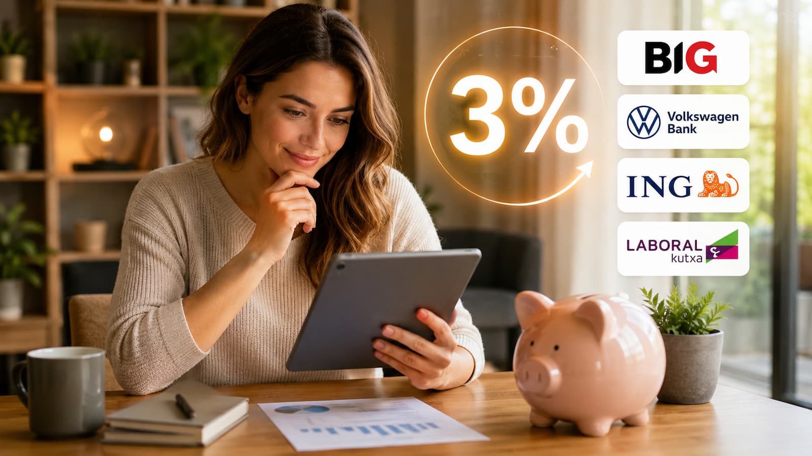 Agosto todavía deja algunos depósitos en el entorno del 3% TAE.