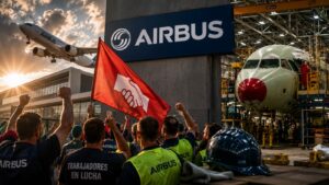 Airbus llega a la segunda mitad de agosto sin cerrar conflicto laboral.