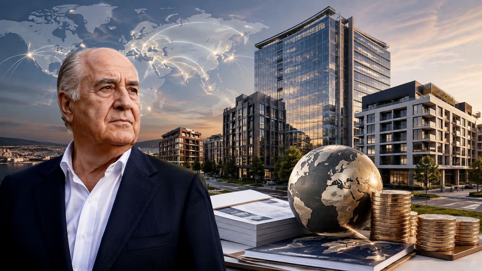 Amancio Ortega ha colocado a Esparelle 2016 en el centro financiero de Pontegadea.