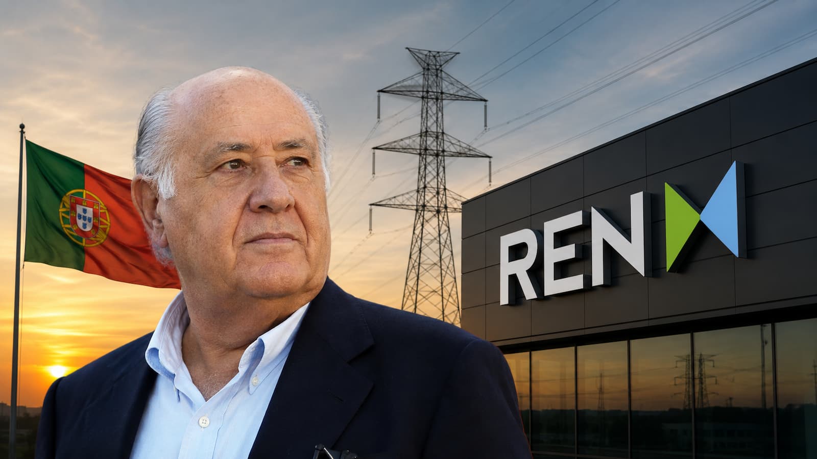 Amancio Ortega se embolsa 208 millones con REN.