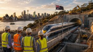 Australia ha preseleccionado a tres consorcios con ACS Acciona FCC y Ferrovial.