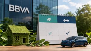 BBVA cambia el calendario de su financiación verde al 30 de septiembre.