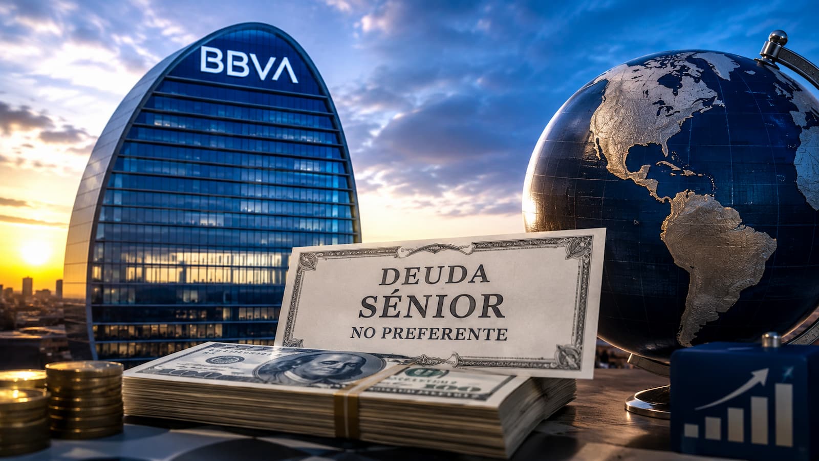 BBVA ha lanzado una emisión de deuda sénior no preferente en dólares.