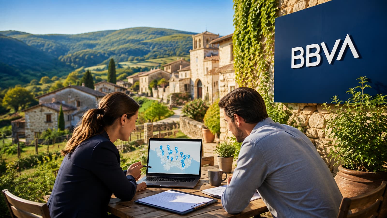 BBVA se alía con Empresas Mágicas para llevar financiación a 169 pueblos rurales.