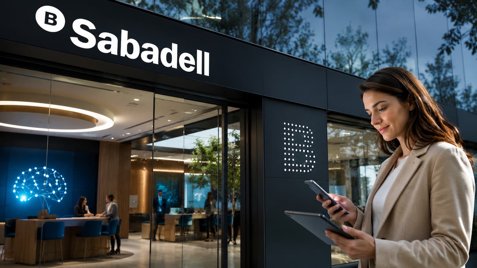 Banco Sabadell estrena el 1 de septiembre una estructura interna que da más peso a la IA.