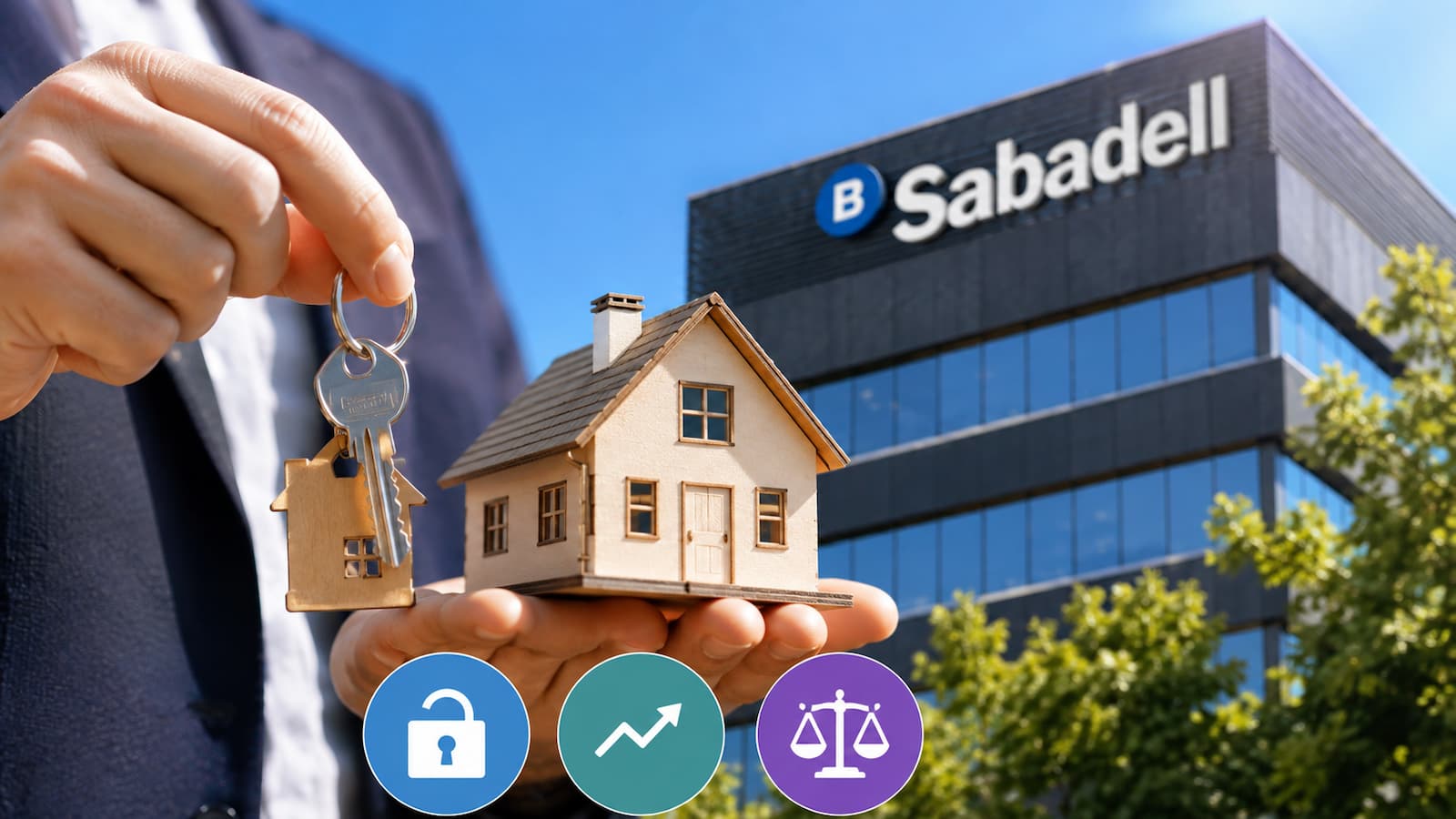 Banco Sabadell renueva sus hipotecas hasta septiembre.