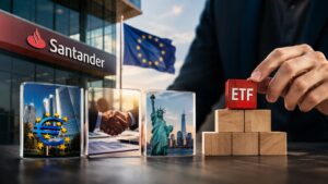 Banco Santander prepara su entrada en los ETFs propios en Europa.