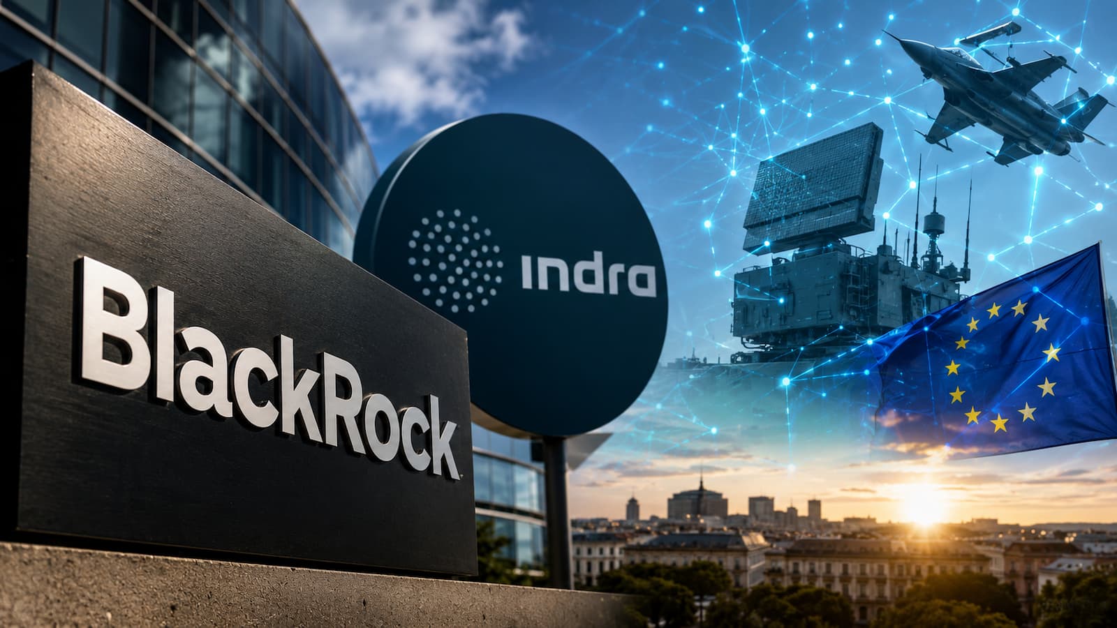 BlackRock aflora un 3% de Indra.