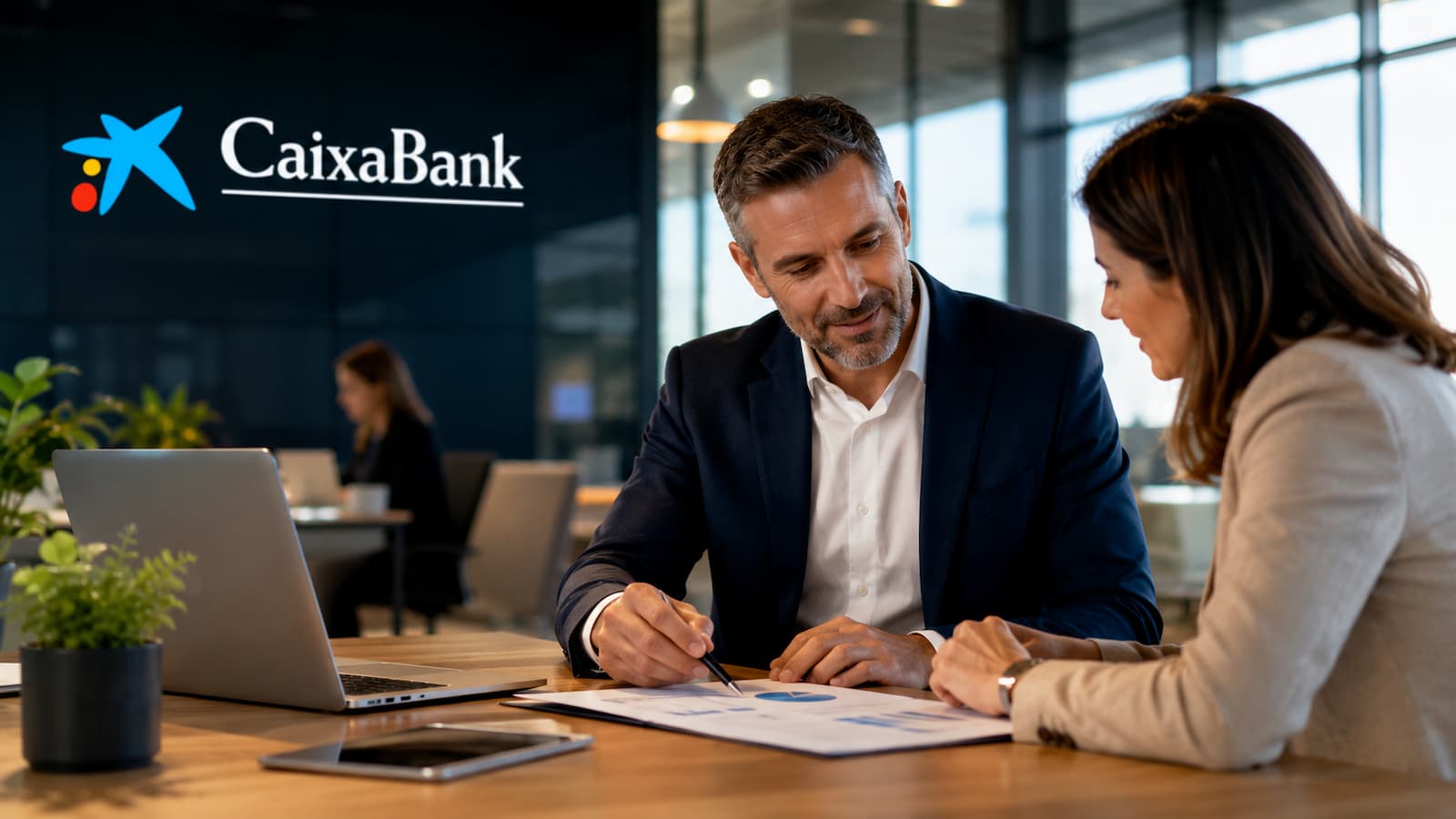 CaixaBank concedió más de 10.000 millones en financiación a pymes.