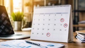 Calendario fiscal de agosto concentra vencimientos el 12 20 y 31.