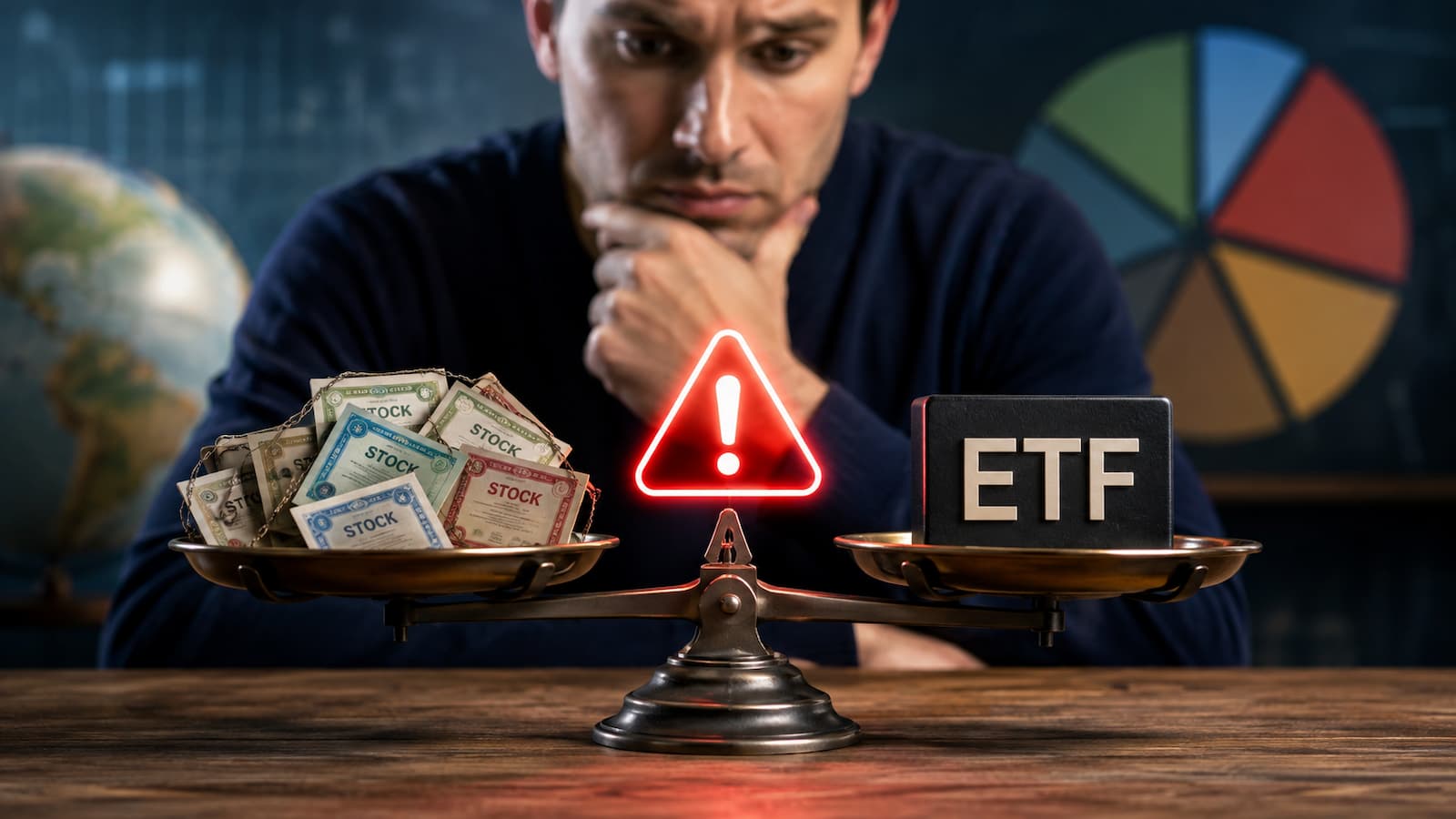 Cambiar acciones por ETF no siempre diversifica.