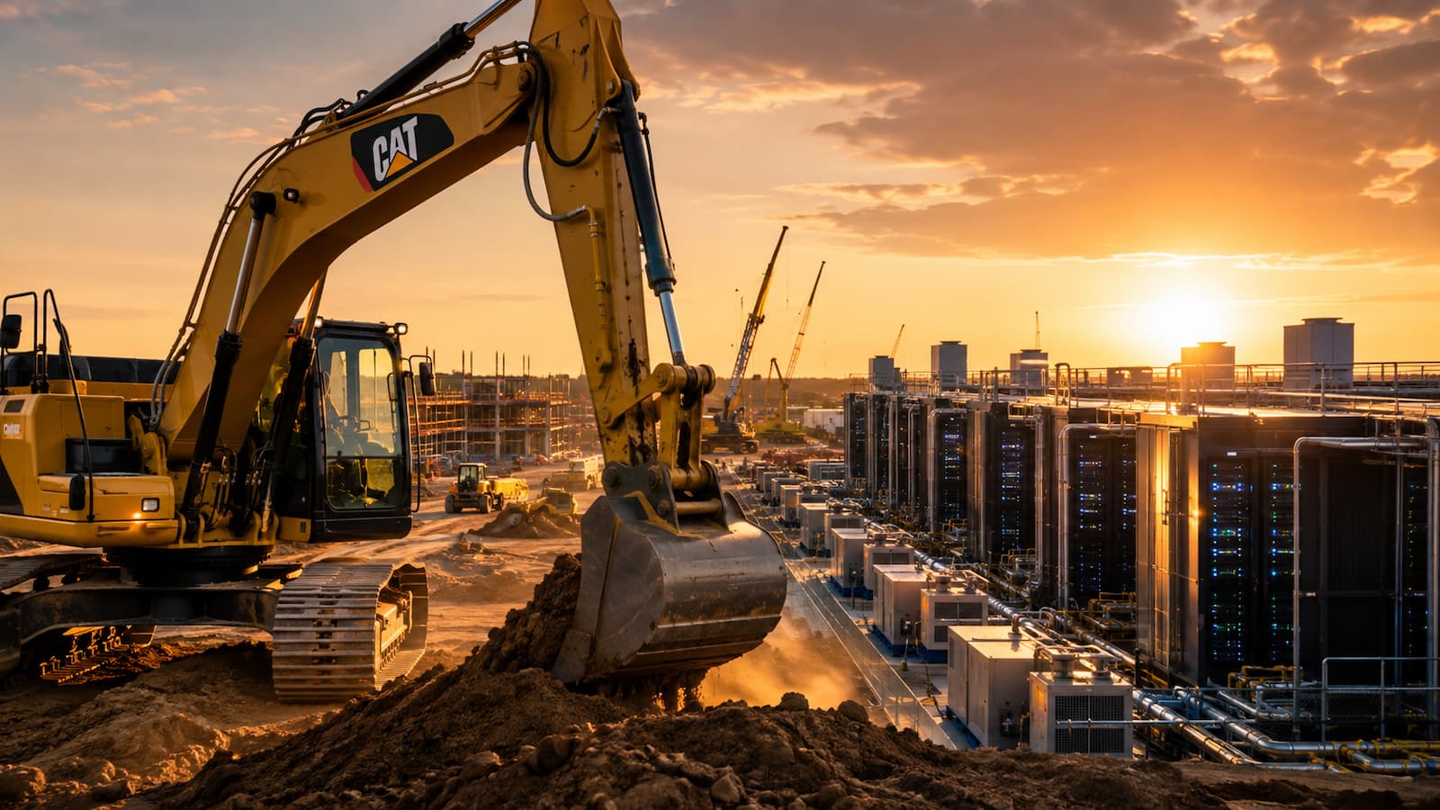 Caterpillar vende las palas de la fiebre de la IA.