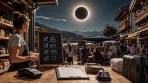 Checklist de última hora para comercios bares y alojamientos por eclipse.