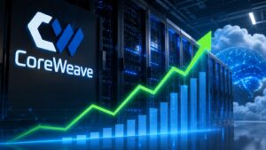 CoreWeave arrancó agosto con subida de más del 19%.