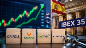 Cuatro acciones del Ibex 35 superan el 30% de potencial.