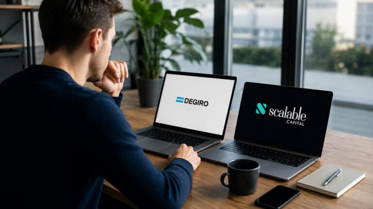 DEGIRO vs Scalable Capital el detalle que puede cambiar tu elección de broker