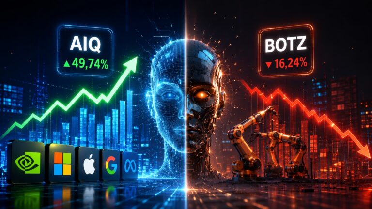 Dos ETFs de IA de Global X muestran diferencia notable.