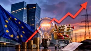 El BCE avisa que la inflación seguirá alta.