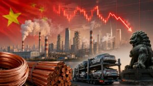El PMI manufacturero oficial de China cayó en julio.