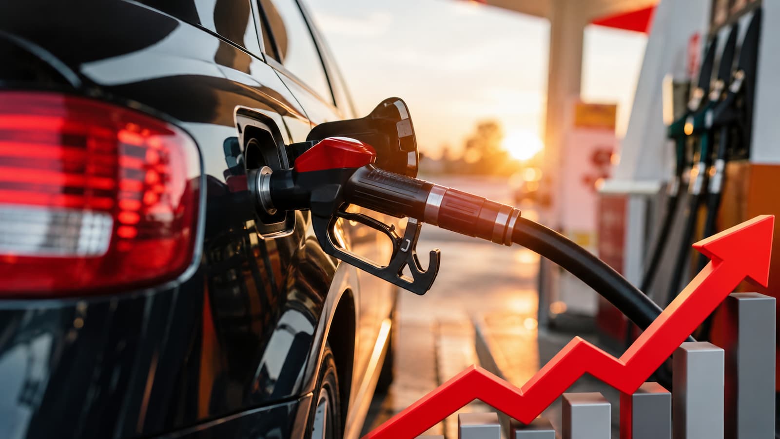 El diésel roza el 20% de subida y llenar el depósito cuesta 99 euros.