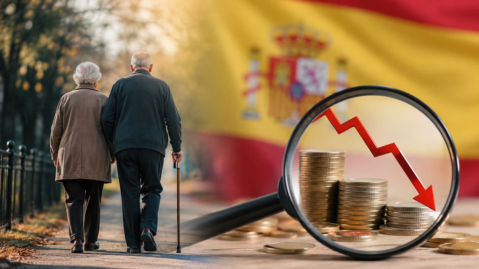 El envejecimiento puede recortar un 3,3% la recaudación española en 2040.