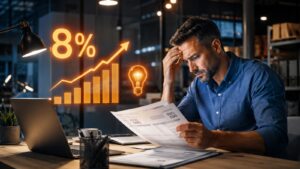 El sobrecoste eléctrico ya pesa un 8% en la factura de una pyme.