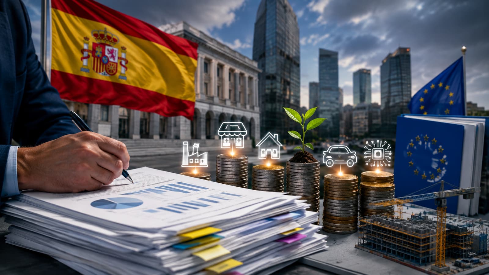 España ajusta los préstamos europeos del Plan de Recuperación.