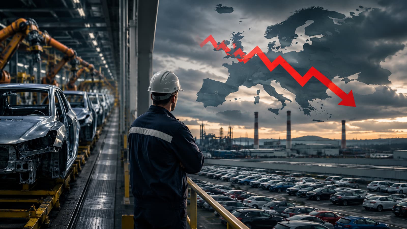 Exceso de fábricas de coches en Europa amenaza empleo.