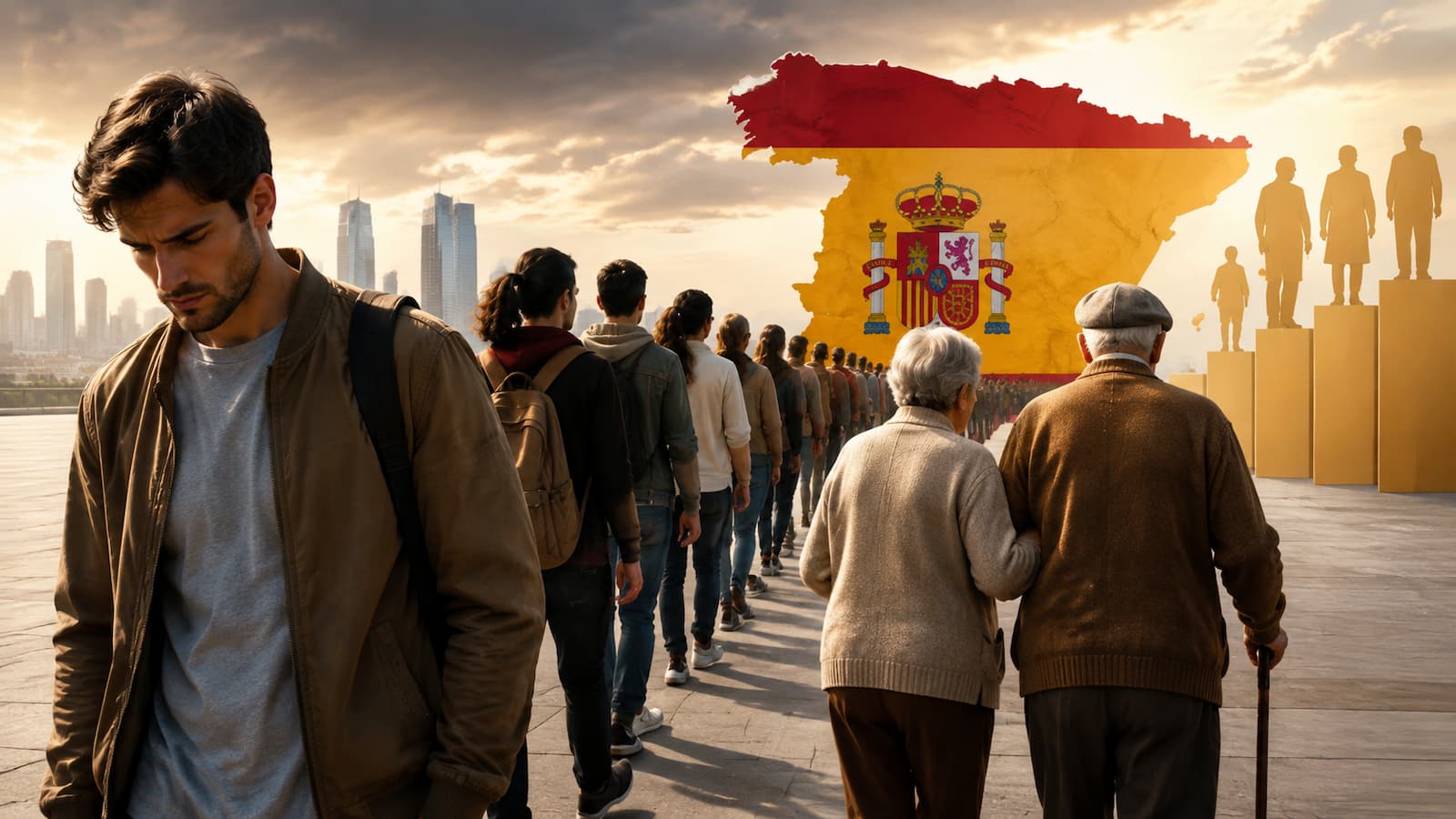 Fundación Adecco cifra en 1,8 millones la caída de la población de 16 a 64 años entre 2030 y 2050.