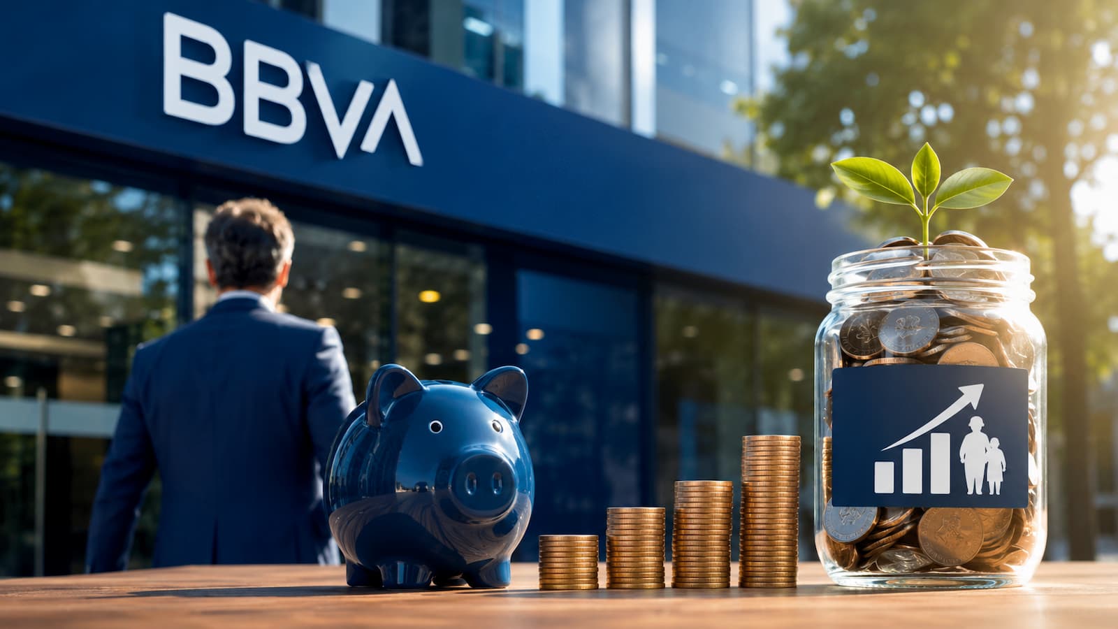 Hasta un 4% por llevar el plan de pensiones a BBVA.
