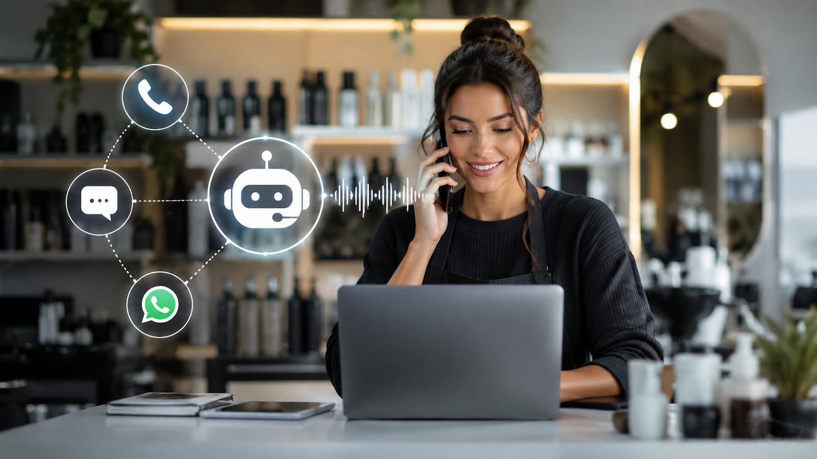 IA que responde llamadas y WhatsApp ya no es solo cosa de grandes empresas.