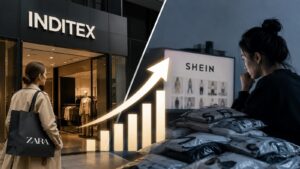 Inditex quintuplica a Shein en beneficio operativo.