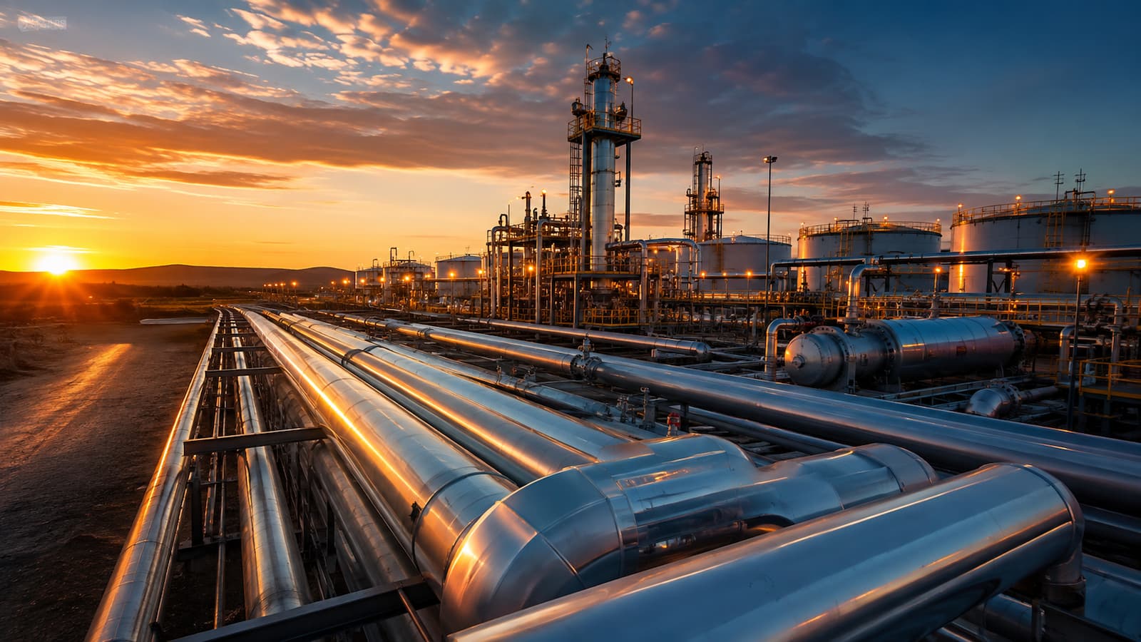 Instalación energética de MPLX firma estadounidense de infraestructuras midstream
