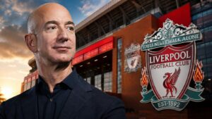 Jeff Bezos negocia comprar cerca de un tercio del Liverpool.